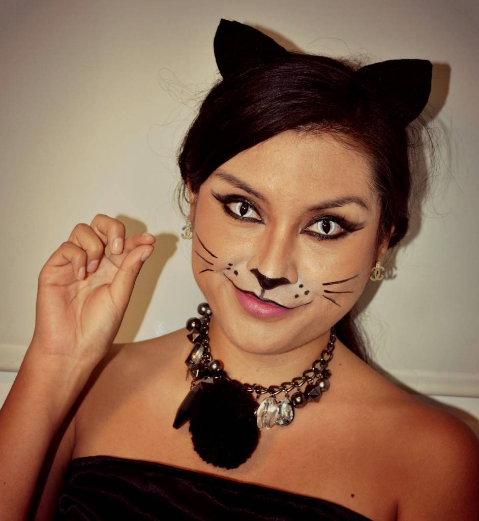 Макияж кошки на хэллоуин, создаем lady cat make-up | | prod make up