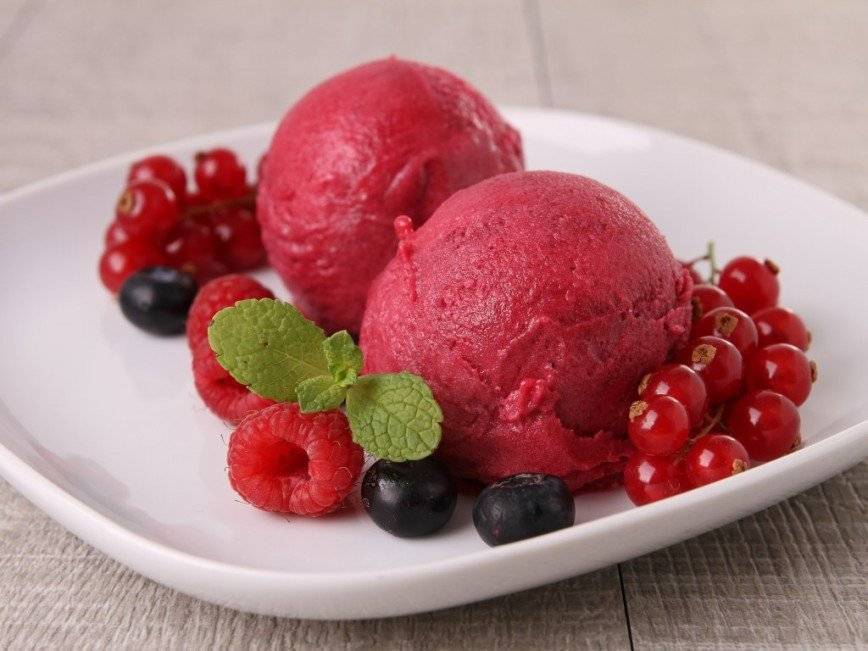 Мороженое из замороженных ягод - 8 пошаговых фото в рецепте