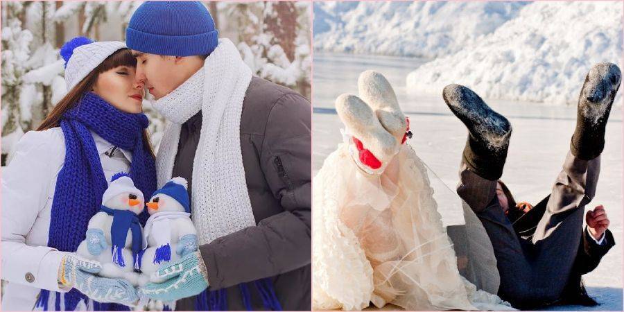 Свадьба зимой: плюсы, минусы и особенности проведения (+45 фото)
