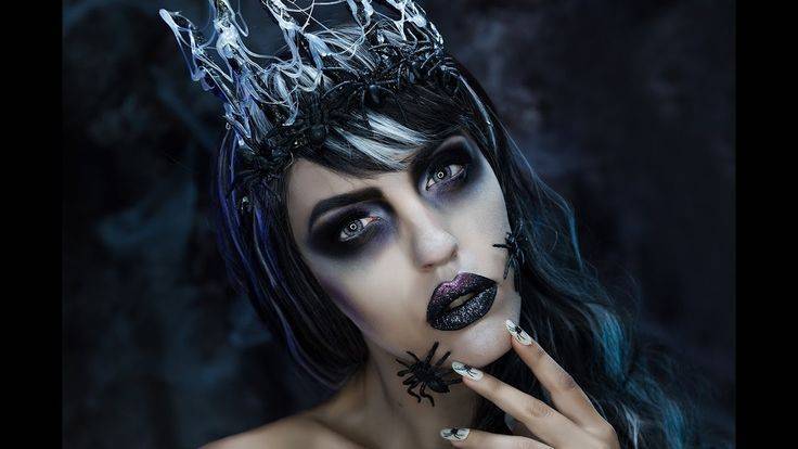 Страшный макияж на хэллоуин своими руками для девушек и девочек — вампиры, куклы, ведьмы, кошки, скелеты