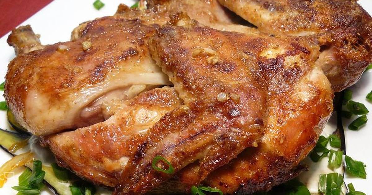 Цыпленок табака - как замариновать и приготовить по рецептам с фото на сковороде или в духовке