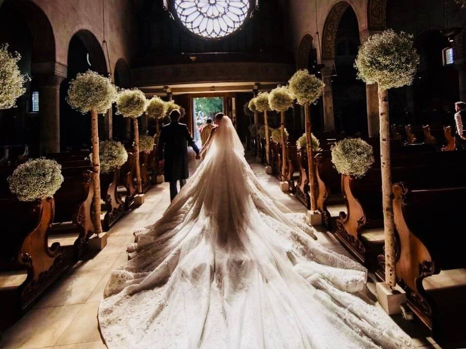 Самые красивые свадебные платья фото