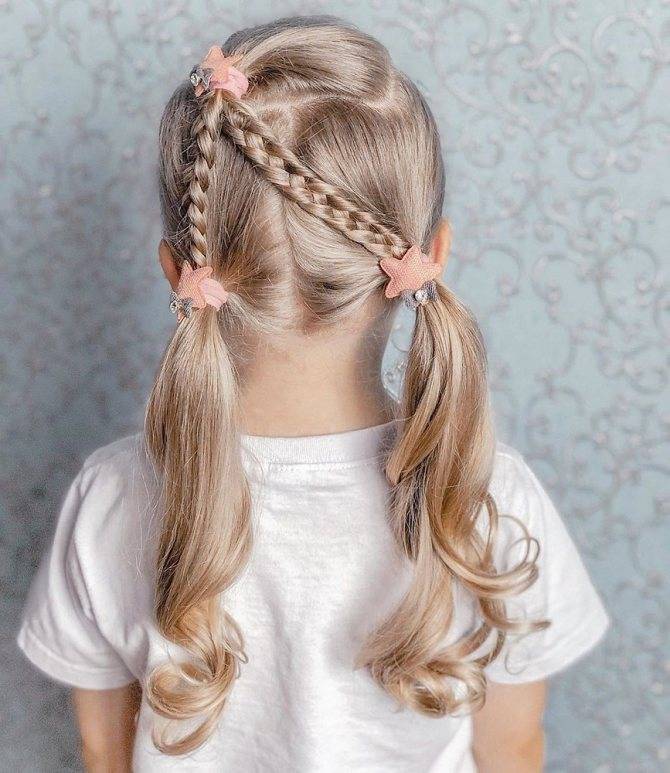 Как сделать красивые прически для девочек на средние и длинные волосы