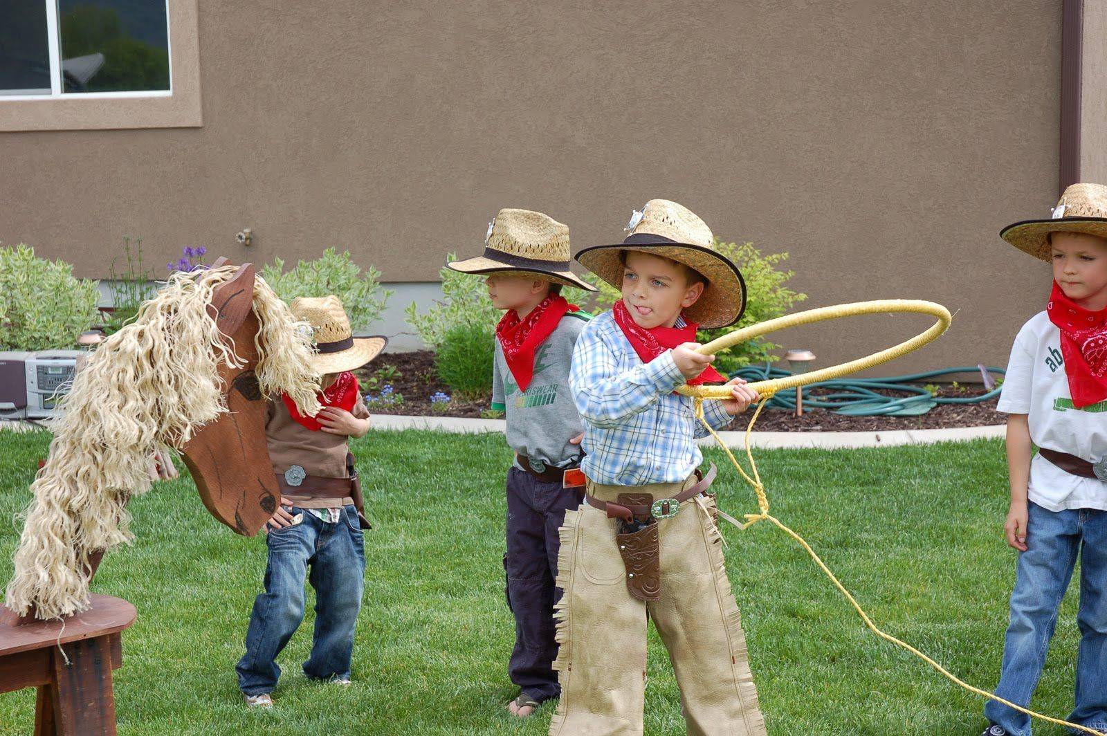 День рождения ковбоя (7-8 лет), или детская ковбойская вечеринка