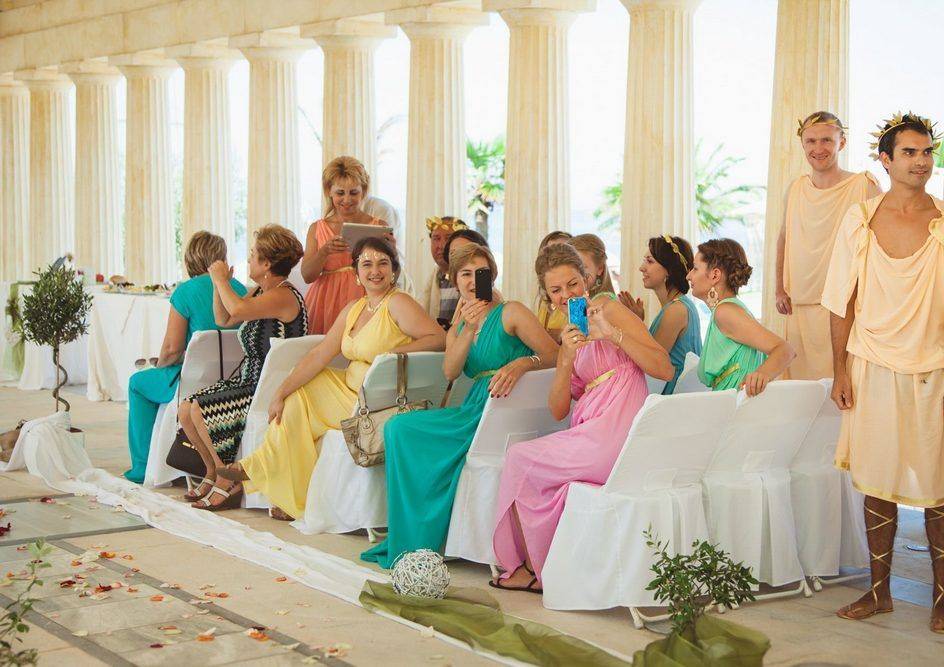 Свадьба в греческом стиле: идеи для организации и проведения идеального торжества