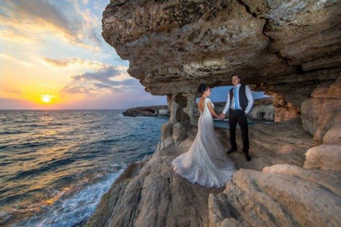 Свадьба на кипре — в месте, где родилась сама любовь