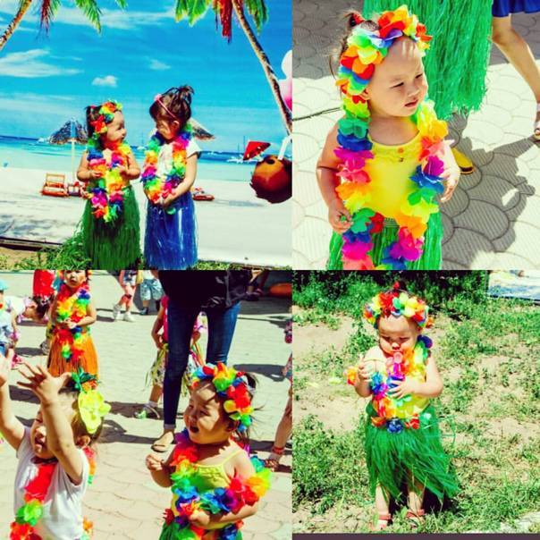Гавайская вечеринка — костюмы своими руками