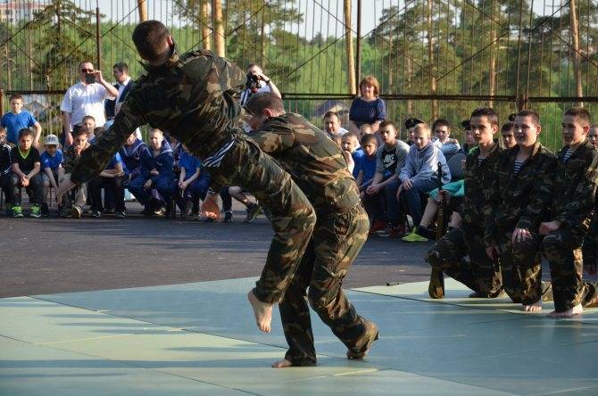 Военно-спортивная игра «курс молодого бойца»