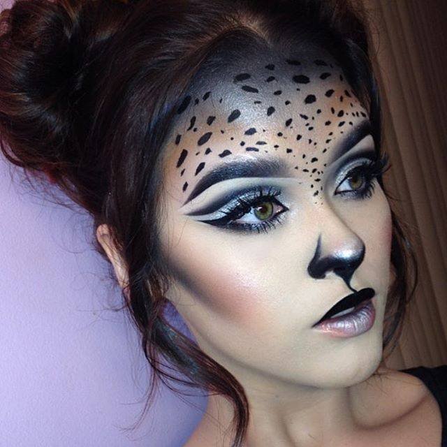 На хэллоуин кошка макияж. инструкция по созданию «кошачьего» мейкапа
