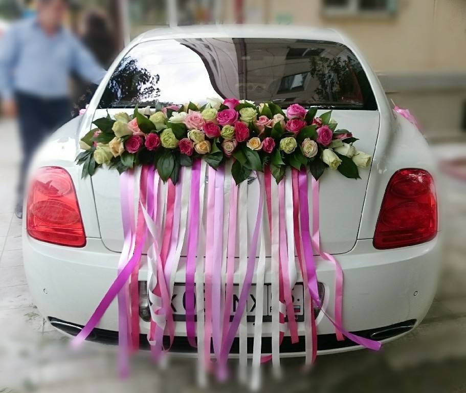 ᐉ украшение машины на свадьбу самостоятельно, как украсить свадебный кортеж своими руками