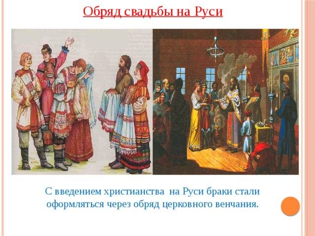 Обычаи и обряды русского народа