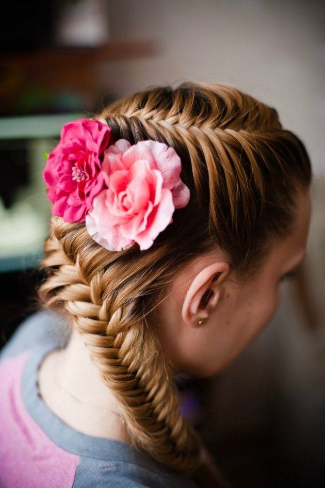 Красивые причёски с короткими волосами для девочек 4, 8, 12 лет, в школу, садик, простые за 5 минут, косички, инструкции