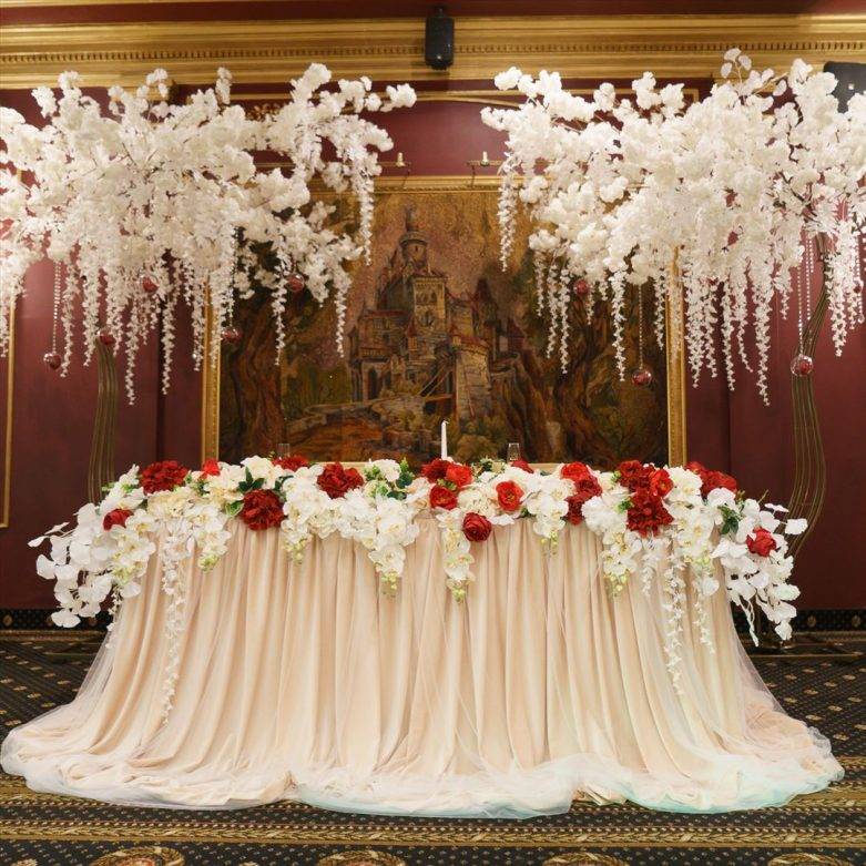 Декор свадебных столов своими руками: идеи и решения