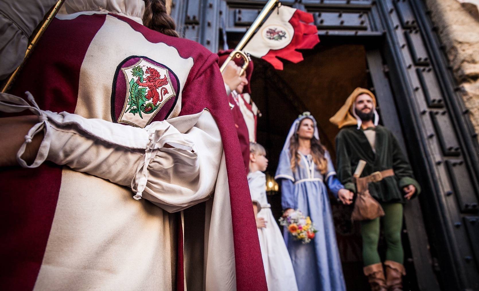 Свадьба в стиле средневековья – осуществлённая мечта современных романтиков
