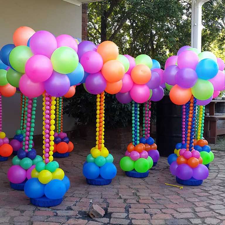 Оформление воздушными шарами: создаем незабываемый антураж (68 фото)