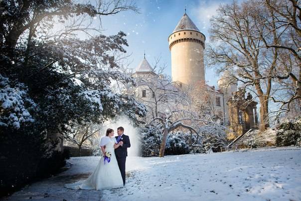 Свадьба в чехии — стране тысячи замков