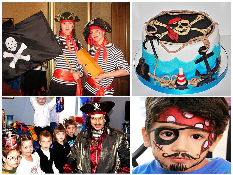 Пиратская вечеринка для детей
