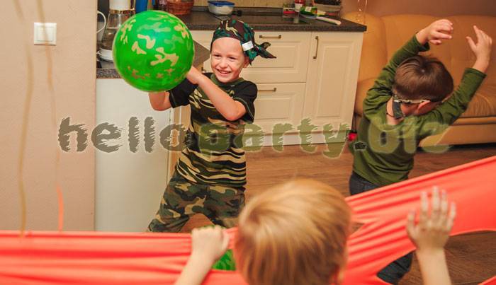 Военная вечеринка для детей: аты-баты, все в солдаты!