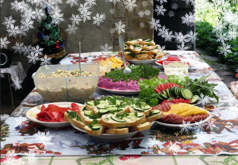 Что должно быть на праздничном новогоднем столе 2021–2022 в год тигра? лучшие новогодние рецепты праздничных закусок, салатов, десертов, мясных блюд для новогоднего стола 2021-2022 года с украшением и фото