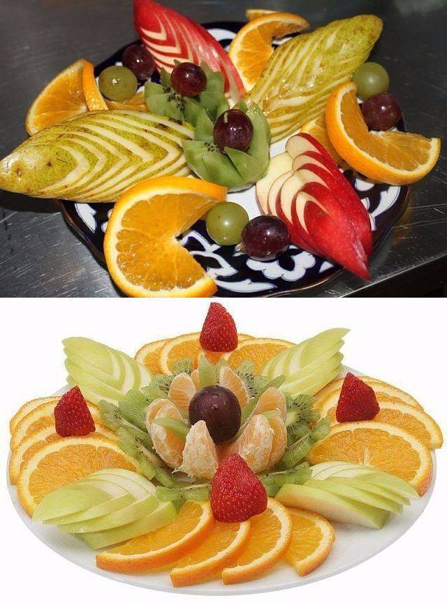 Как красиво нарезать фрукты на стол в домашних условиях: пошагово с фото