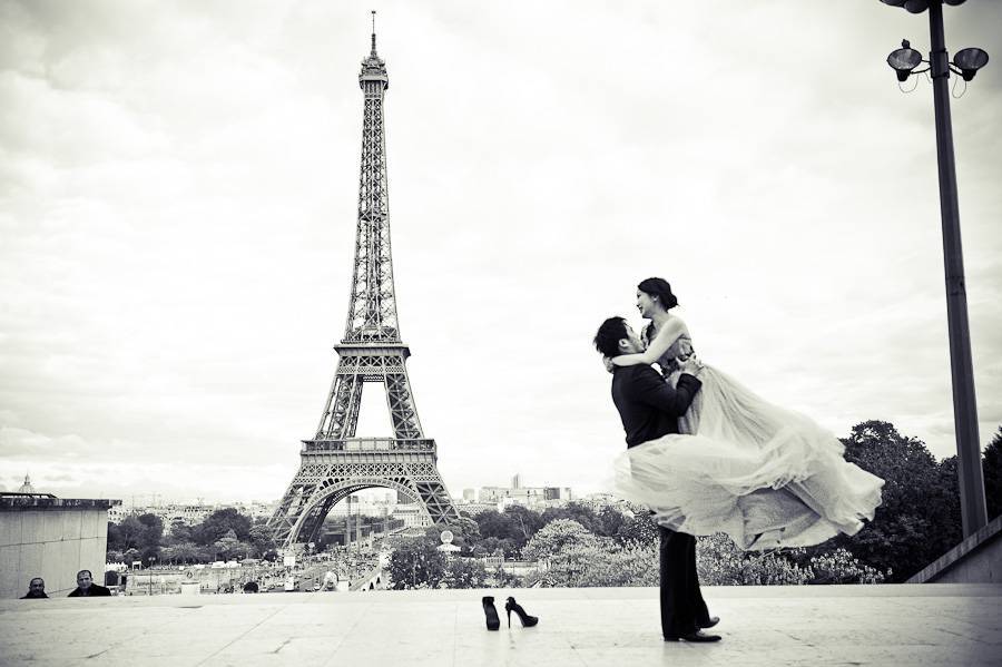 Секреты оформления французской свадьбы (17 фото)