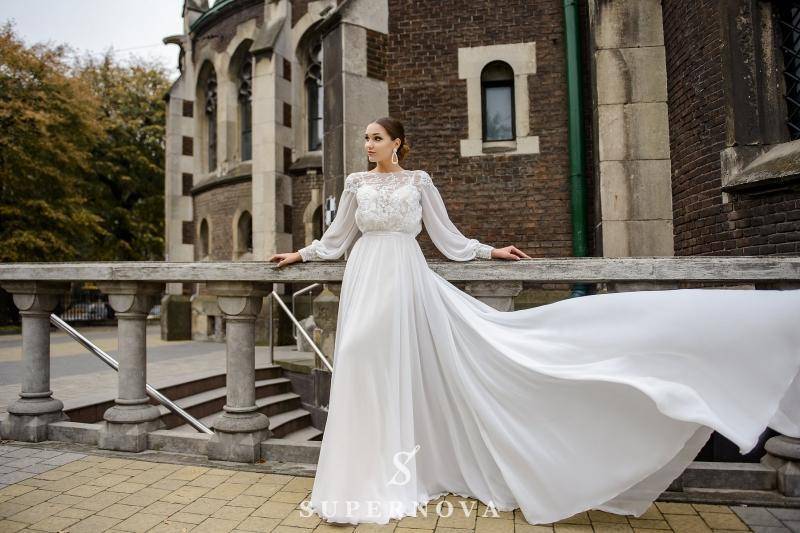 Свадебное платье ампир: утонченно и женственно