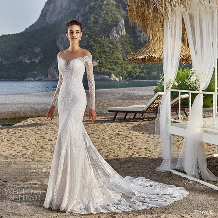 Свадебные платья русалка или годе, кому подойдет такая модель