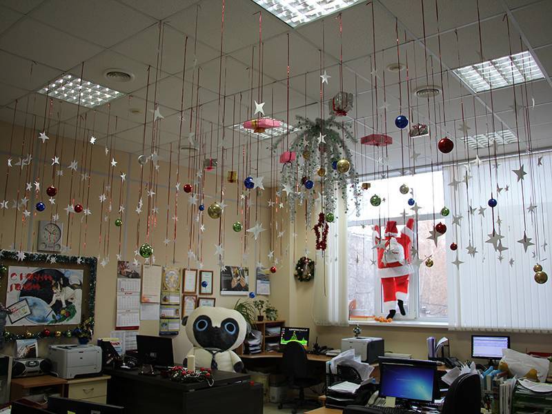 Как украсить офис на новый год. идеи с фото, схемы | снова праздник!