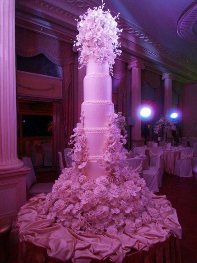 Самые дорогие свадебные торты