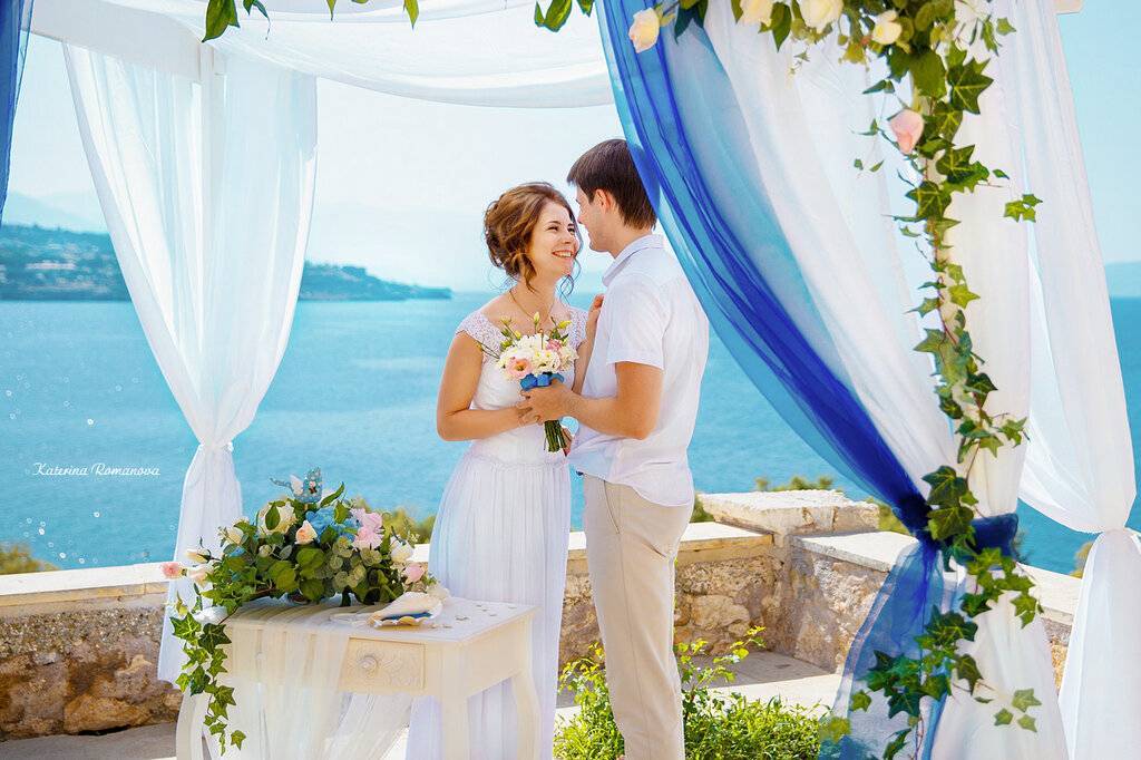 Свадебные церемонии на острове санторини