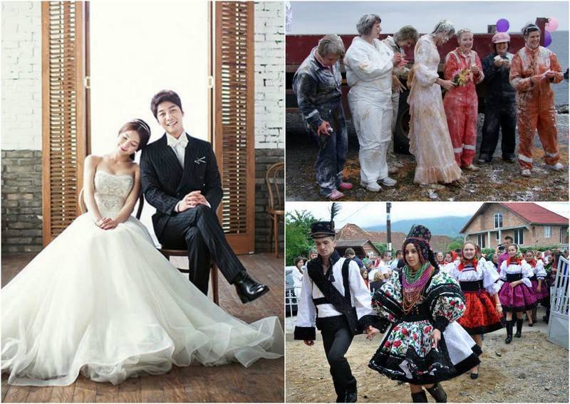5 самых необычных свадебных традиций народов мира