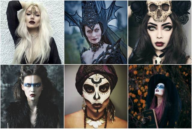 Макияж ведьмы на хэллоуин: поэтапная инструкция с фото и видео
