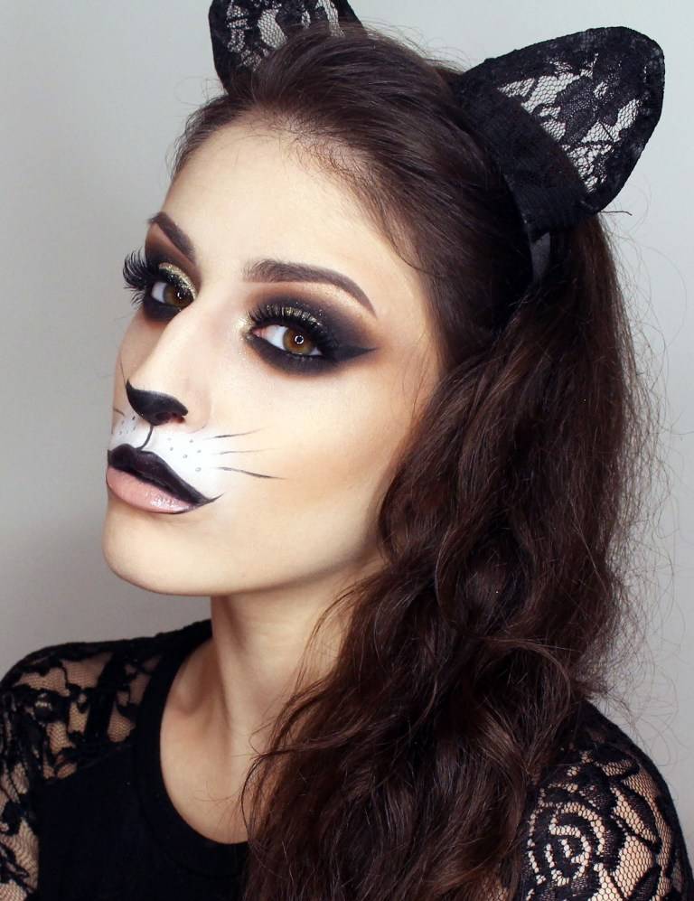 Образ драной кошки на хэллоуин. макияж кошки на хеллоуин своими руками: оригинально, просто, соблазнительно