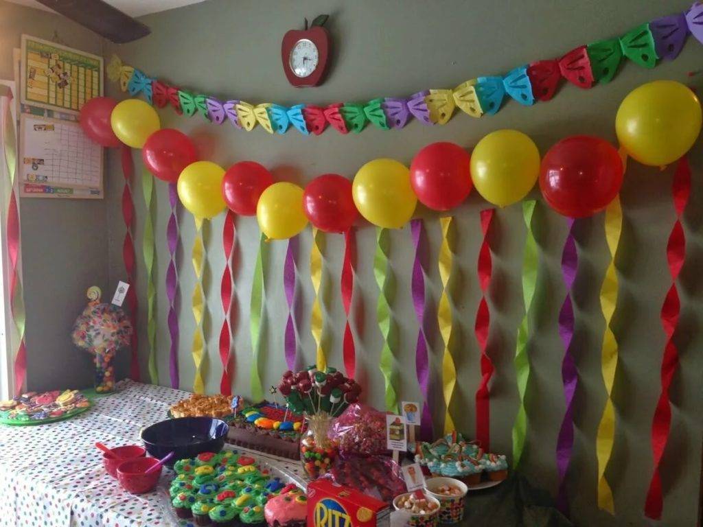 Украшение комнаты на день рождения | снова праздник!