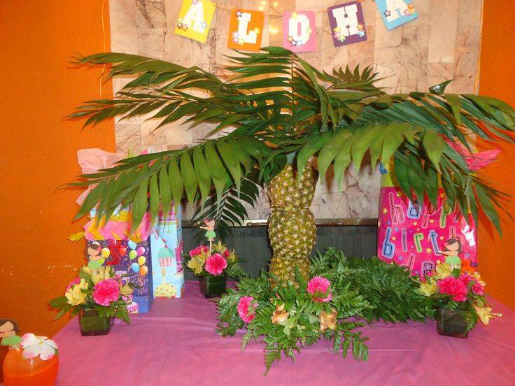 Гавайский день рождения (8-13 лет)