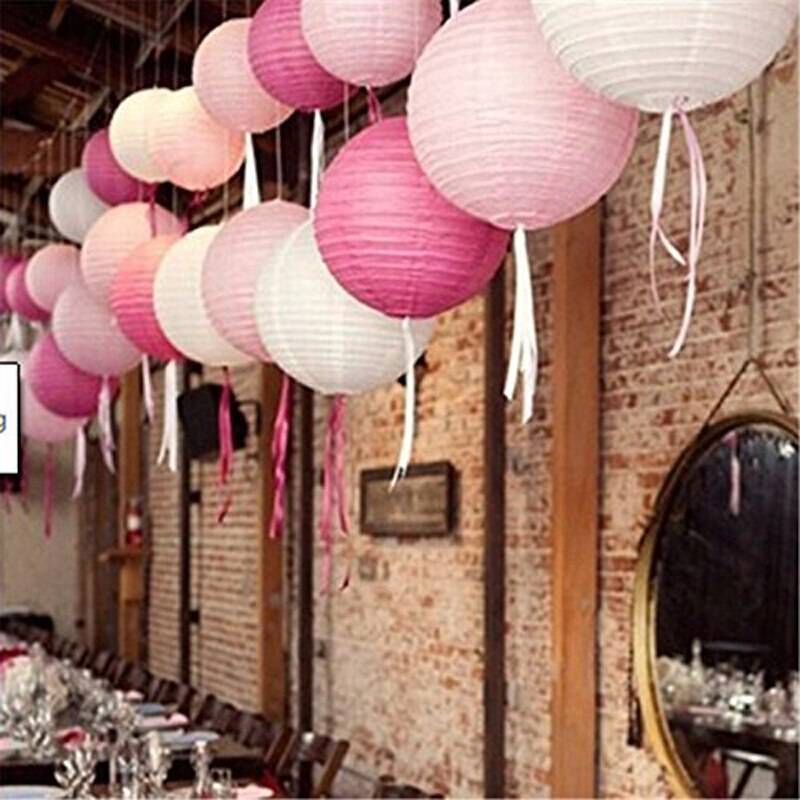 Разноцветные фонарики для украшения комнаты. подвесные китайские фонарики: самое быстрое украшение зала