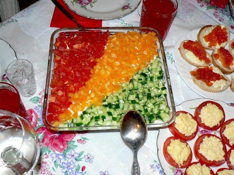Простые салаты на день рождения - лучшие рецепты праздничных закусок. - готовим дома - медиаплатформа миртесен
