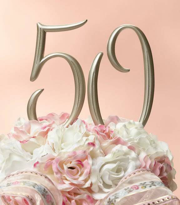 Золотая свадьба - 50 лет со дня свадьбы