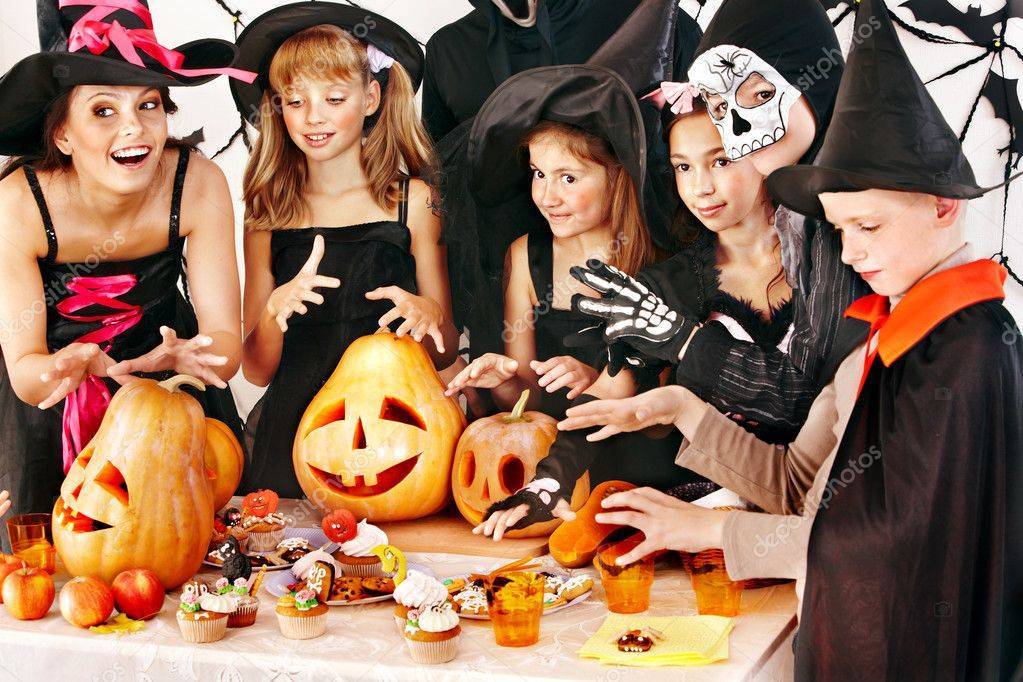 Конкурсы на хэллоуин для детей и взрослых