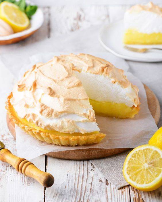 Пирог с лимонной начинкой рецепт с фото пошагово - 1000.menu