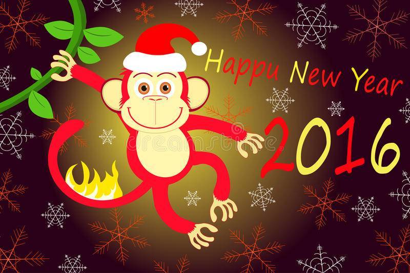 Как встречать новый год 2016 - год красной огненной обезьяны