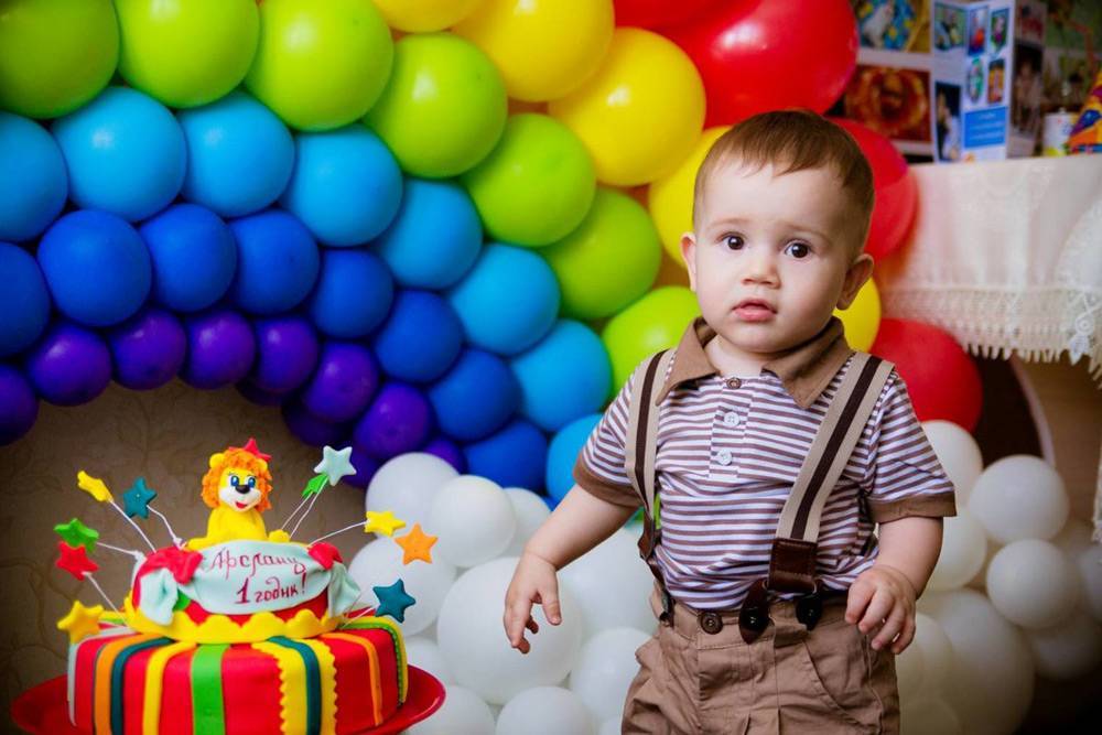Сценарий детского дня рождения "Празднуем 1 год малышу"