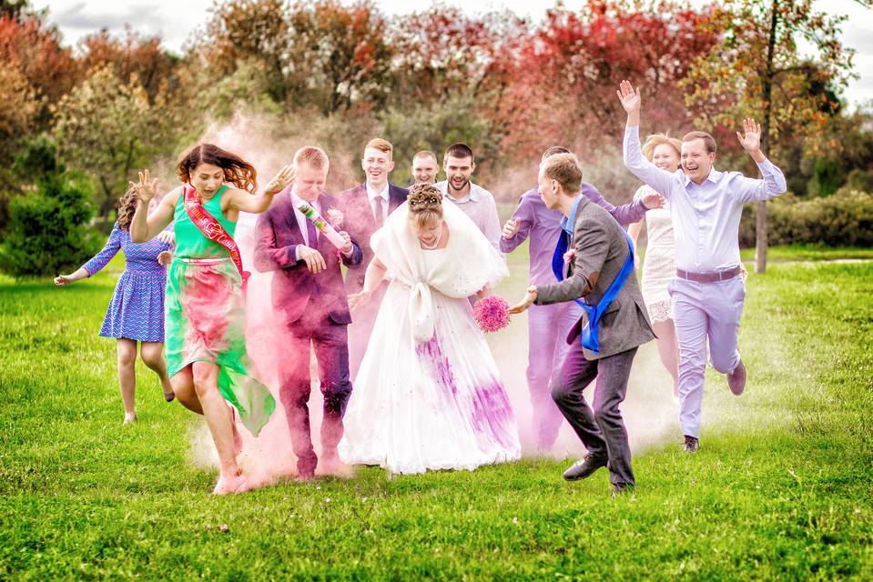 На свежем воздухе: 5 красивых свадеб на природе | wedding