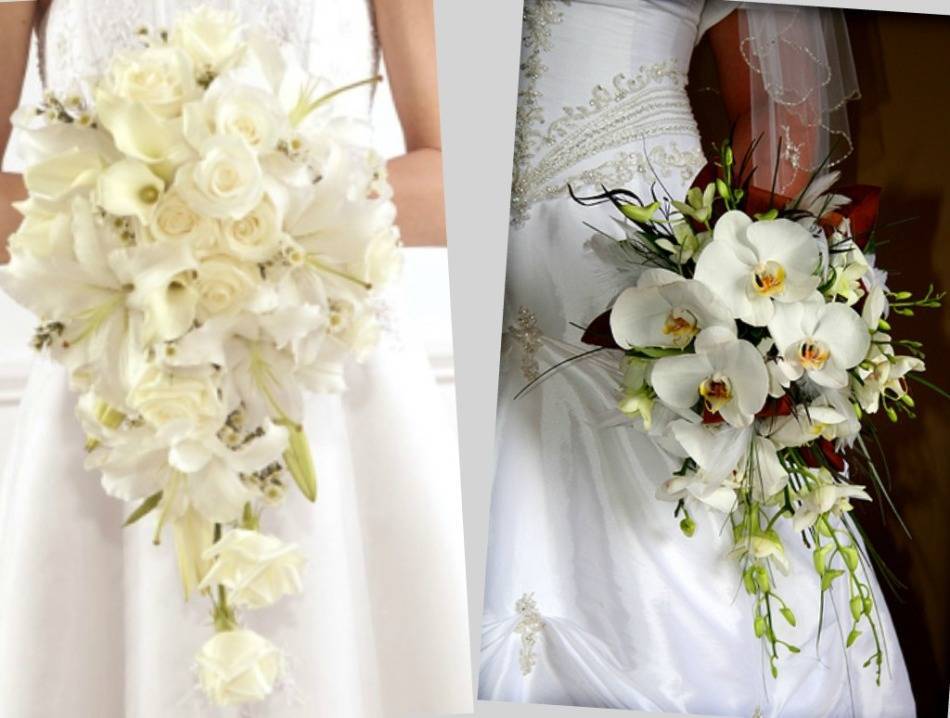 Свадебный букет из орхидей – красивые сочетания в букетах