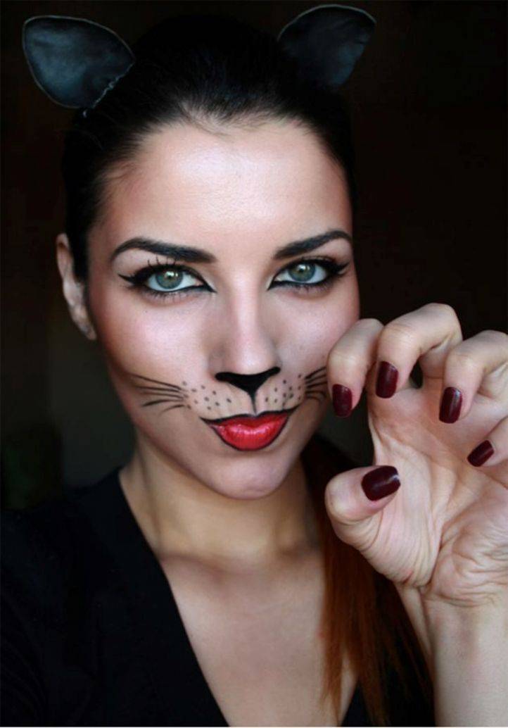 Макияж и костюм кошки на хэллоуин (+33 фото и видео) - образ для женщины