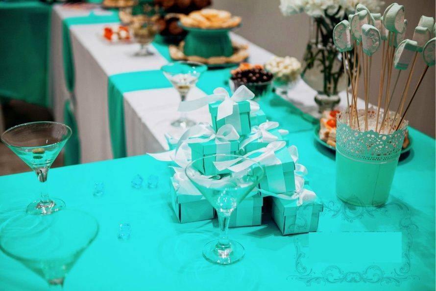 Свадьба в стиле тиффани (фото): как оформить зал, сделать пригласительные