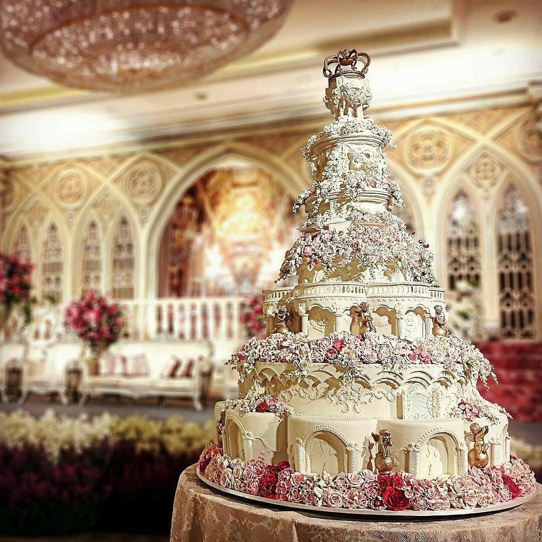 10 самых дорогих свадебных тортов в мире —  koolinar.ru