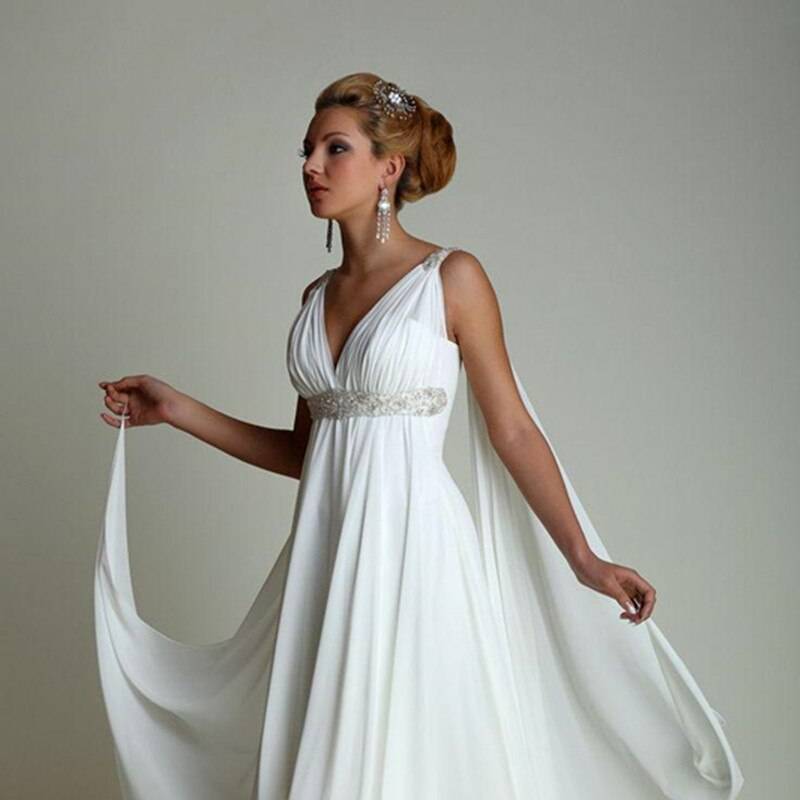 Фасоны свадебных платьев для полных? в тренде [2022] – греческий стиль, годе
