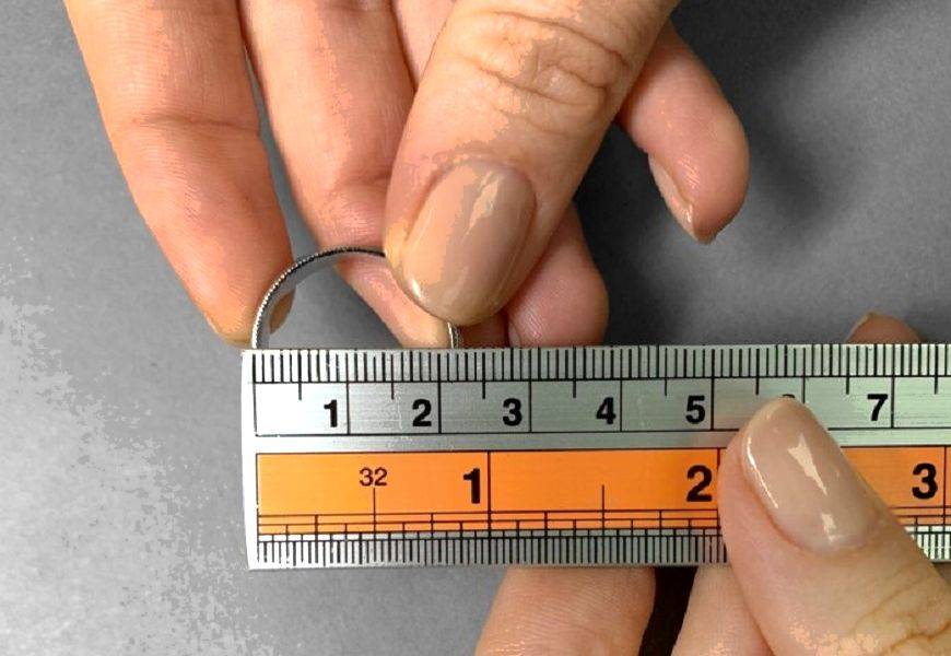 Как узнать размер кольца на палец — подробная таблица