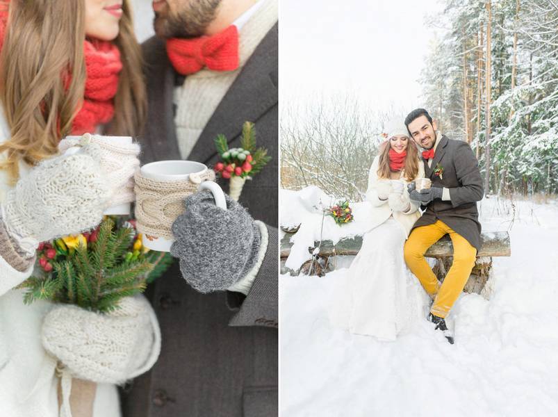 Зимняя свадьба — преимущества и особенности подготовки